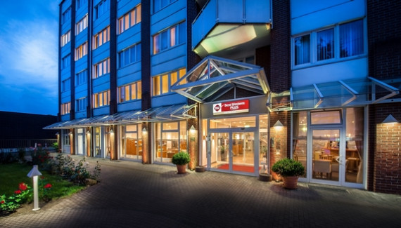 Eingang BestWestern Hotel Mannheim